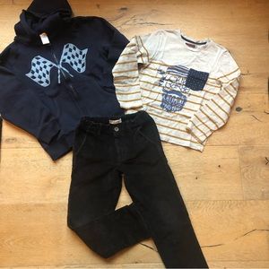 Boys 3 piece lot size 6/8 Catimini , Gymboree etc price firm!
